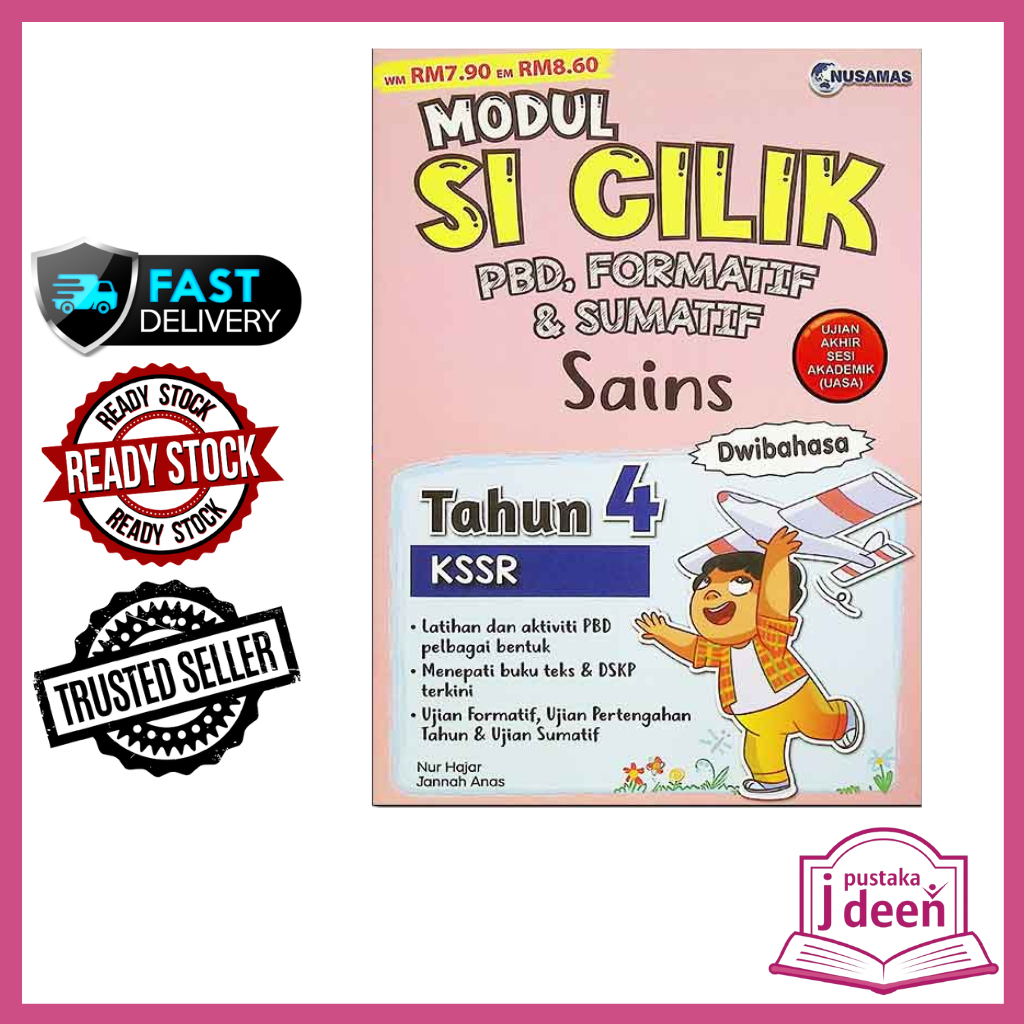 JDEEN BUKU LATIHAN SAINS TAHUN 4  MODUL SI CILIK PBD, FORMATIF