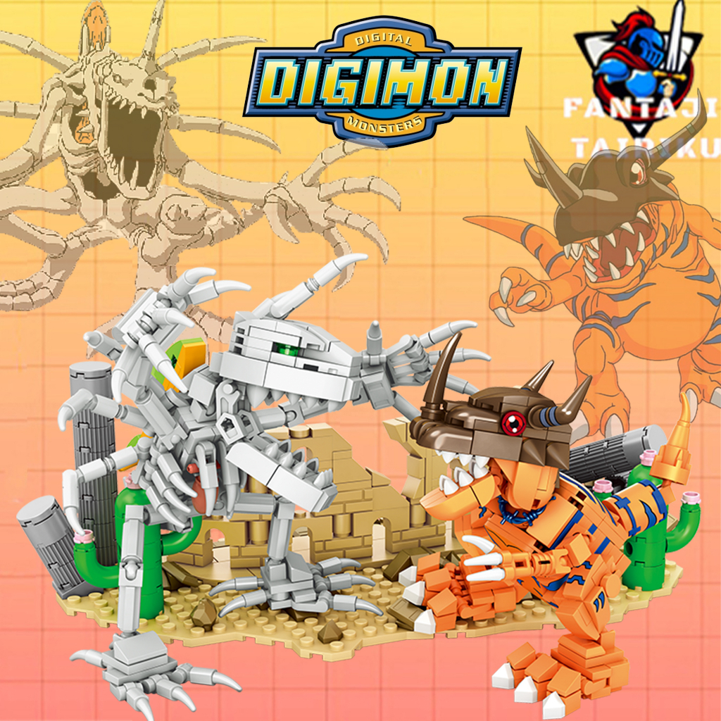 SEMBO Blocks - [Digimon Adventure] [Puzzle Block Fighting Action Figure ...