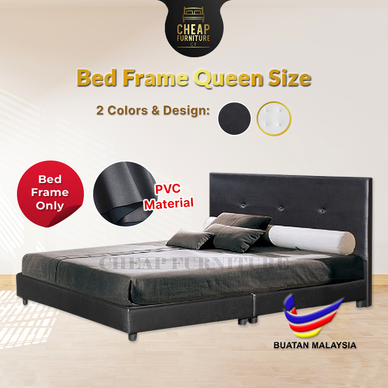 Cfurniture Katil Queen Katil Divan Bed Frame Queen Bed Base Queen Bed