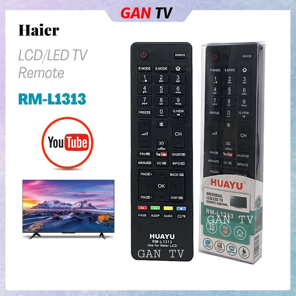 Haier Huayu RML1313 Universal LCD LED PLASMA Flat Panel Smart TV 3D