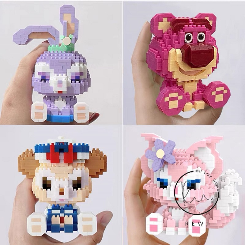 Lego Disney Cartoon Micro Particle Assembling Building Blocks / 乐高迪士尼卡通 ...