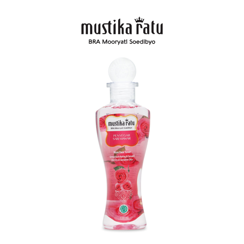 Mustika Ratu Penyegar Sari Mawar For Dry And Sensitive Skin 150ml