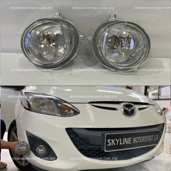 Mazda 2 Fog Lamp Fog Light 2009 2010 2011 2012 2013 2014 Shopee Malaysia