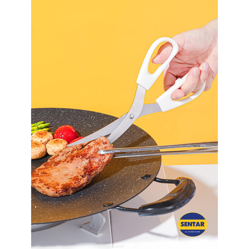 100 Ready Stock Japan KM4259 BBQ Scissor / Meat Scissor / Meat Cutter