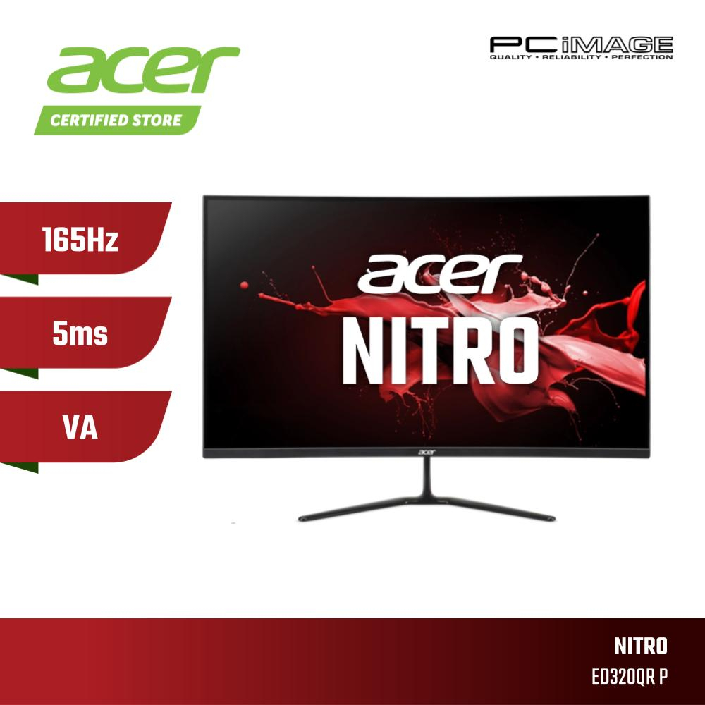 Moniteur Acer ED320QR – 31,5 Pouces Incurvé – Full HD 1080p – LED – Noir – Occasion