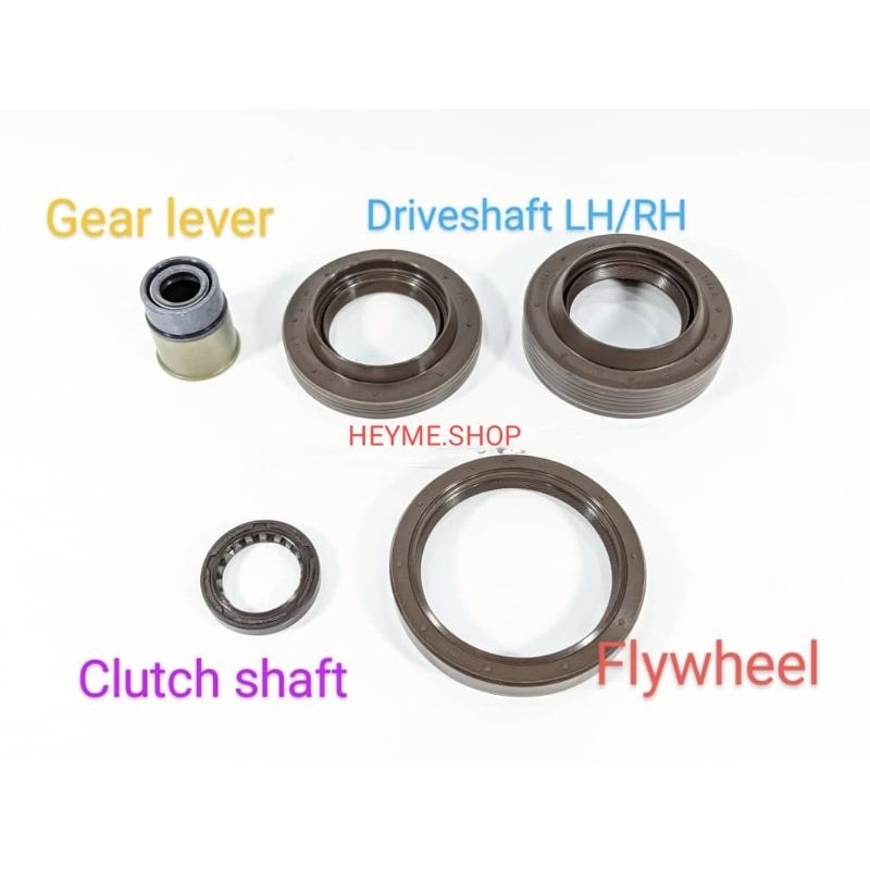 Perodua Kancil 660 850 K4 Manual Gear Box Oil Seal Set Shopee Malaysia