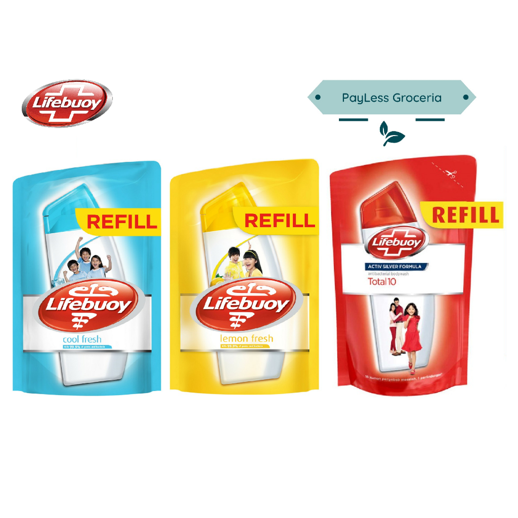 Lifebuoy Body Wash Shower Gel Refill 450ml Travel Pack Shopee Malaysia