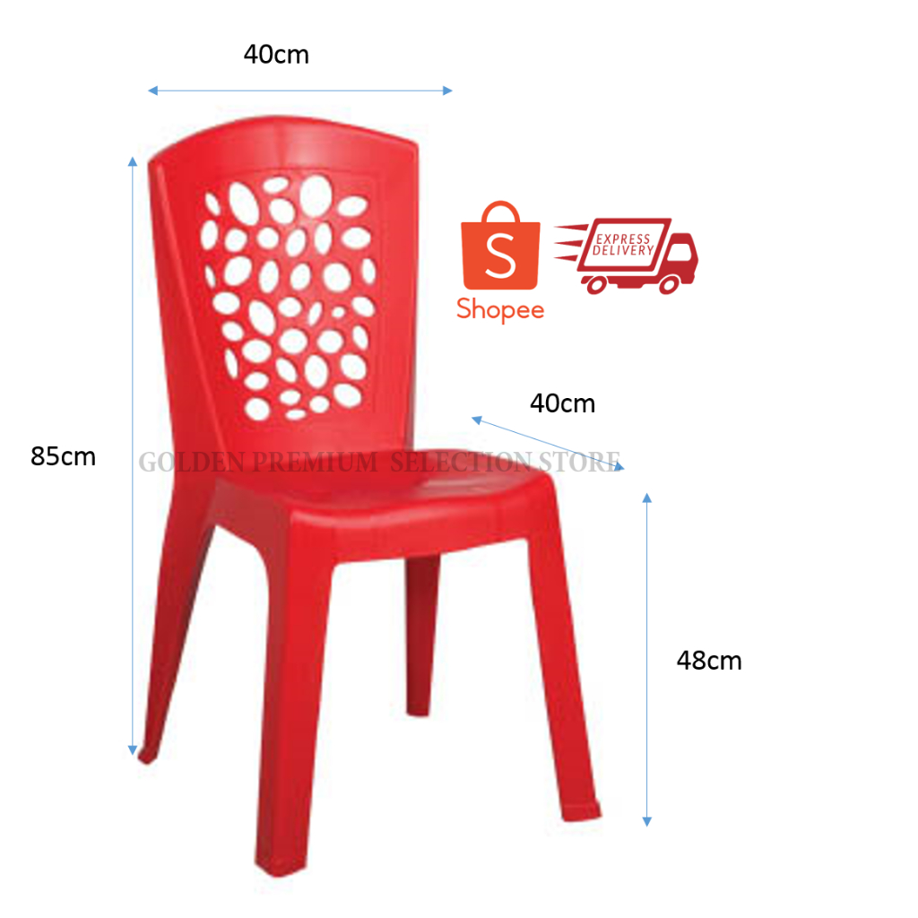 High Quality Plastic Chair Shopee Malaysia