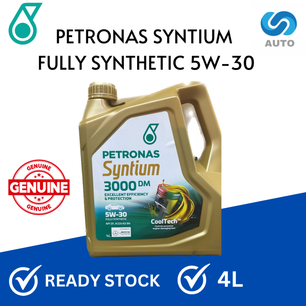 Petronas Engine Oil Syntium 3000 Fully 5W30 (SP GRADE) (NEW PACKAGING