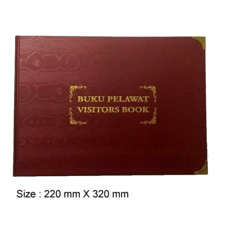 Visitor Book Buku Pelawat 220 X 320 Mm Shopee Malaysia