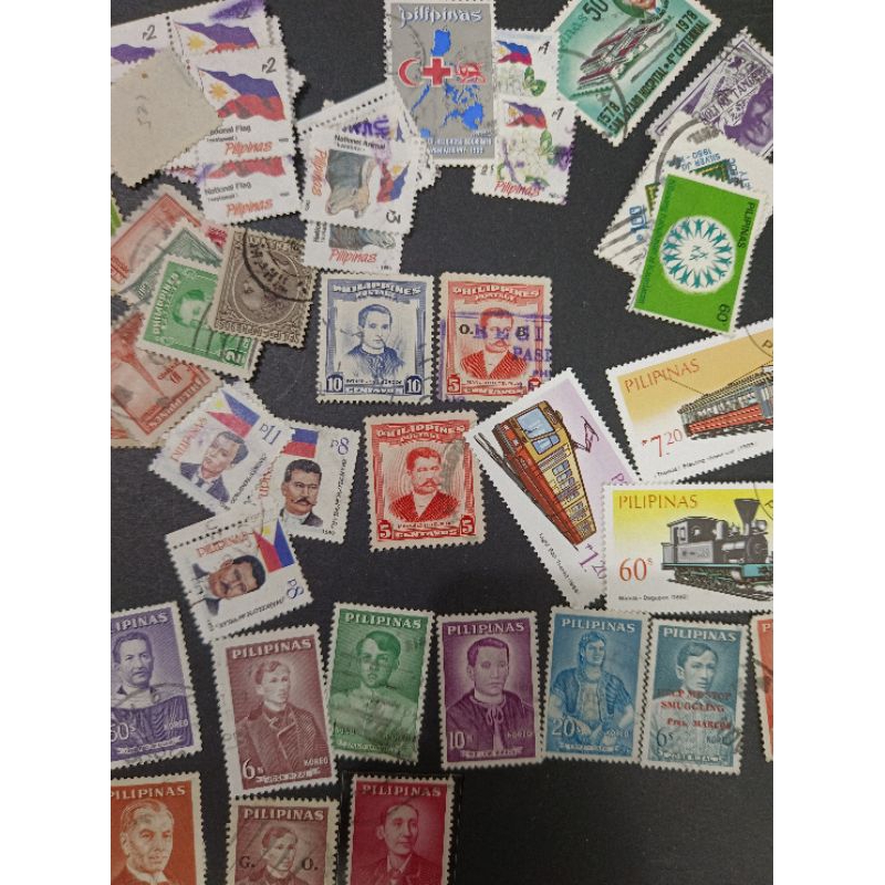 AC05 various Philippines mixed used stamps different theme | Shopee ...