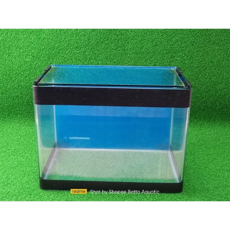 AQUARIUM KACA TEBAL BIRU SAIZ 12 BIRU Shopee Malaysia
