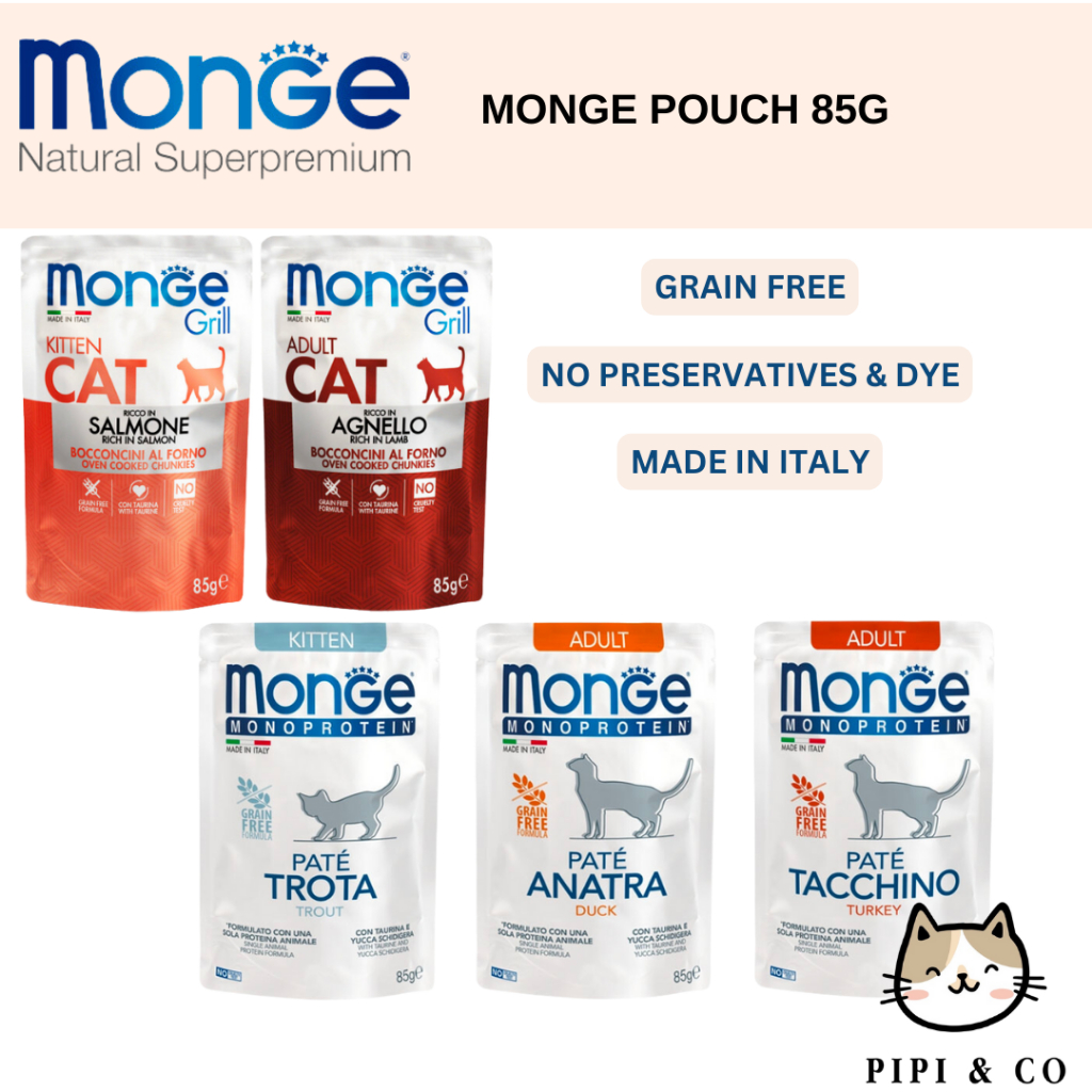 Monge super hotsell premium cat food