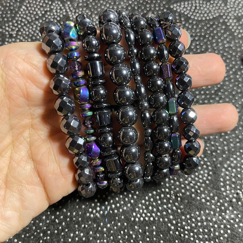 Hematite hot sale crystal bracelet