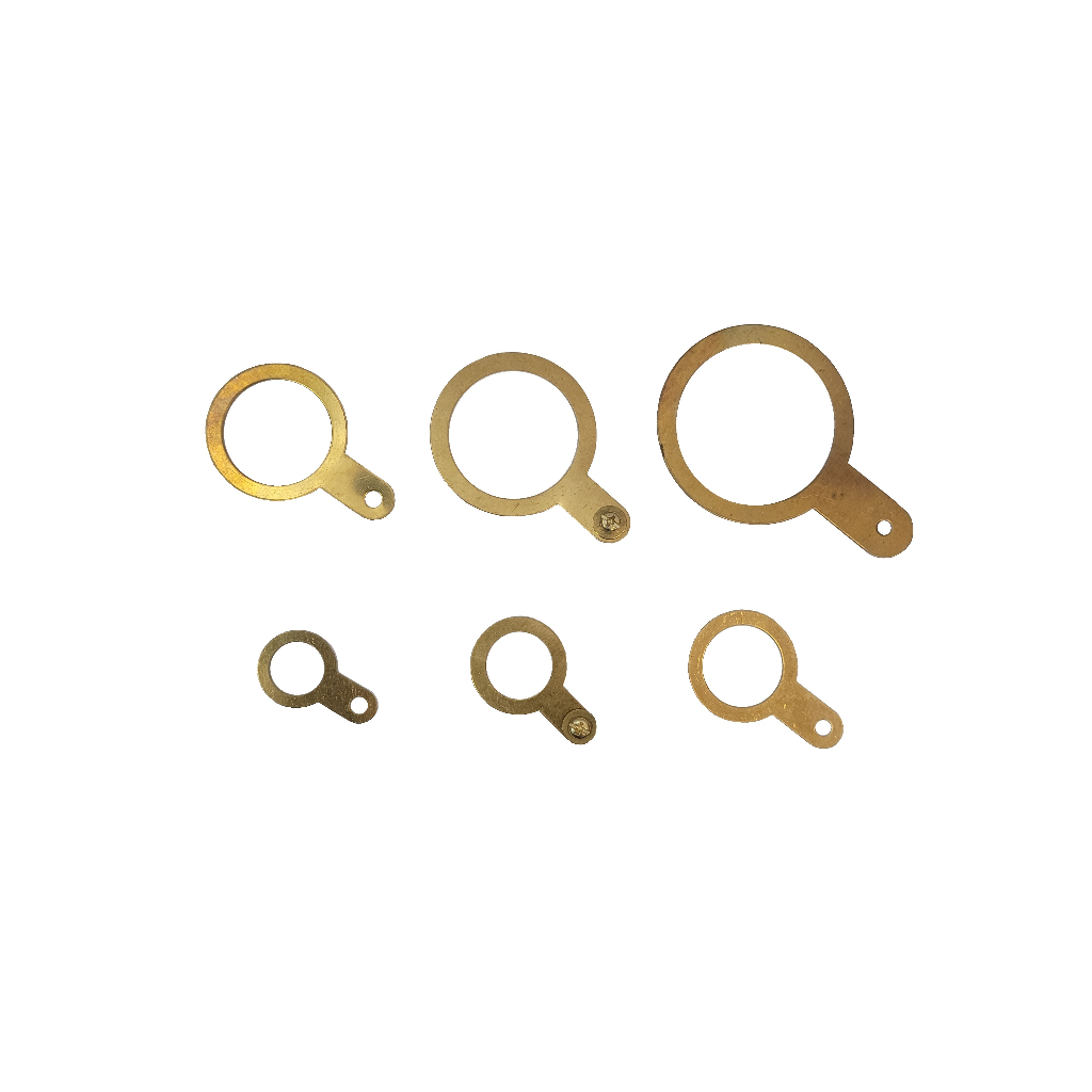 Brass Earth Tag (19mm/ 25mm/ 32mm/ 38mm/ 50mm/ 63mm) | Shopee Malaysia