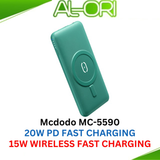 Original Mcdodo MC-559 / MC-877 / MC-864 10000mAh 20000mAh Powerbank 15W  Wireless Charging PD 20W Type-C Fast Charge