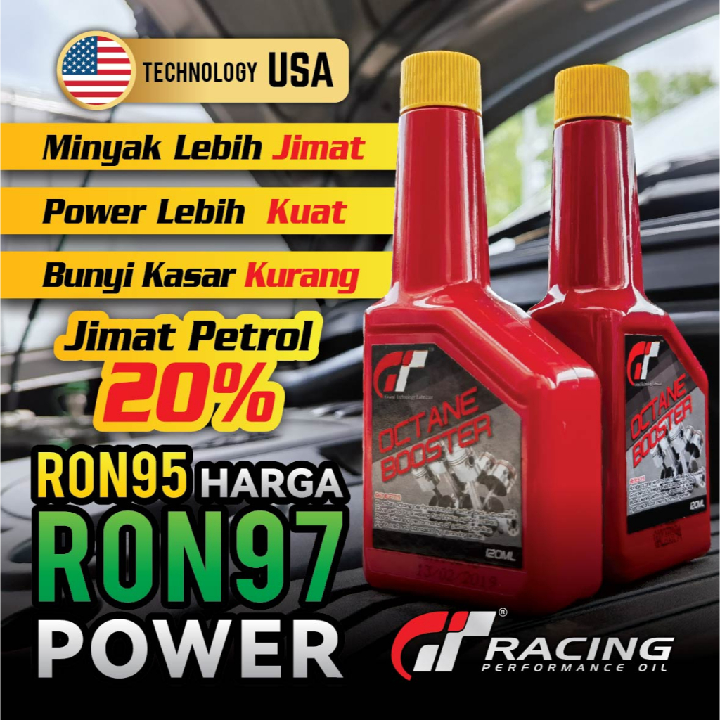 GT Octane Booster 120ml Save Your Petrol & Upgrade the RON Jimat