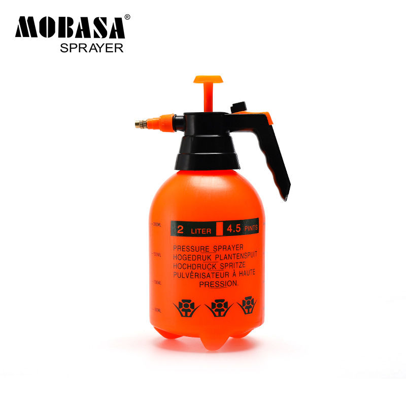 2 Litre 0.5 Gallon Hand Held Garden Sprayer Water Pump Pressure ...