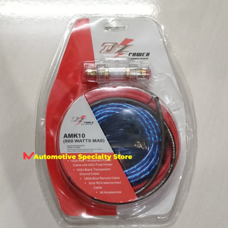 Dz Wire kit power cable MDK Car Audio Subwoofer Amplifier AMP Wiring
