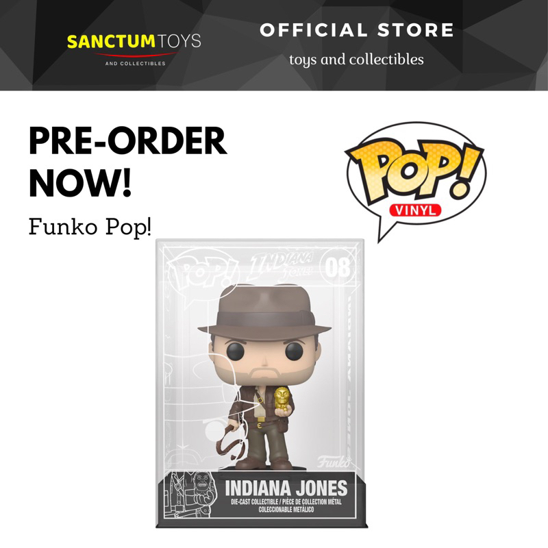 [PreOrder] Funko Pop! Diecast Indiana Jones Indiana Jones (Diecast
