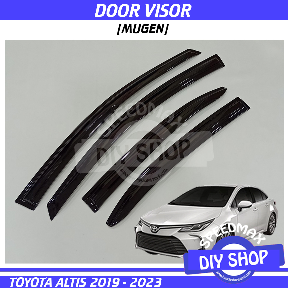 Toyota Altis Camry Door Visor Mugen 2002 2003 2004 2007 2008 2009 2012 ...