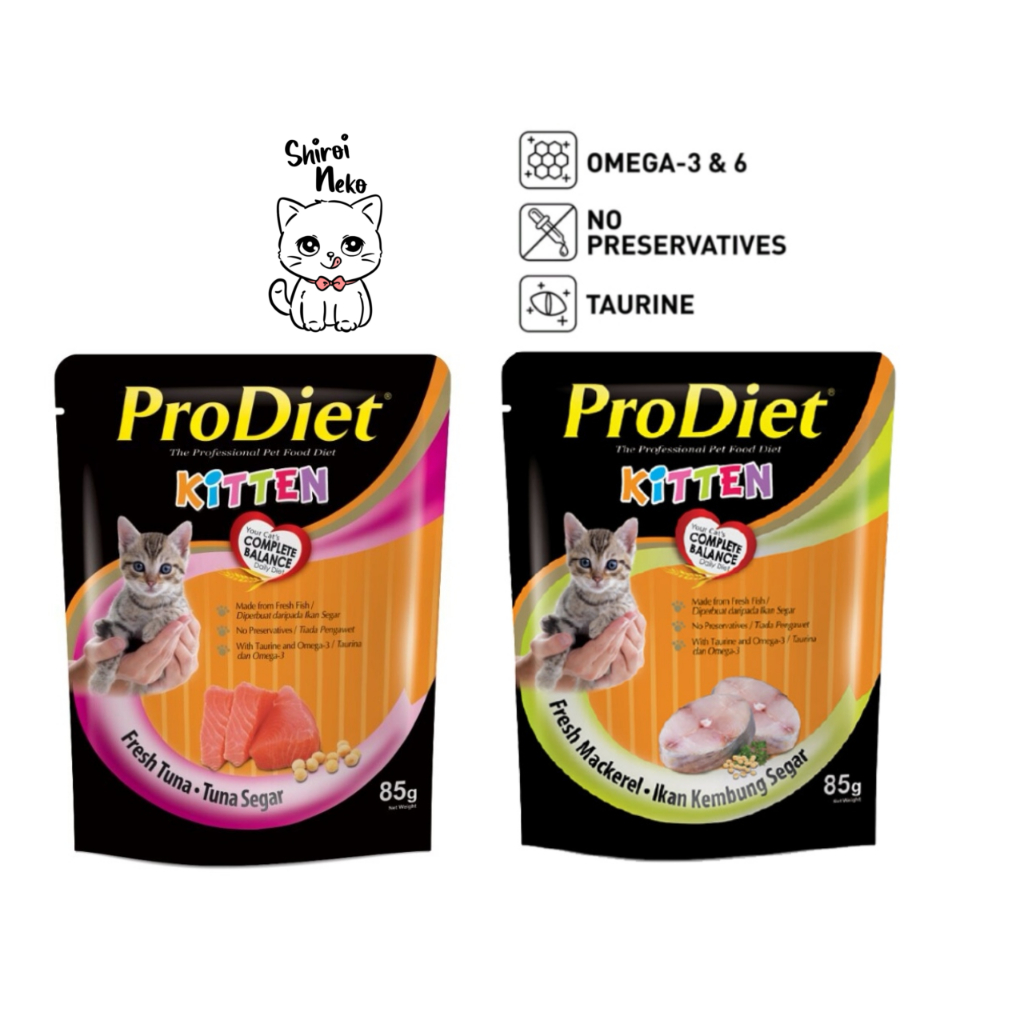 ProDiet Kitten Wet Cat Food (85g) Shopee Malaysia