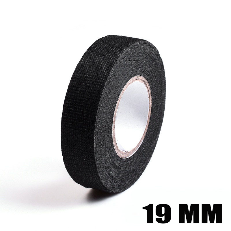 LP 9/19/25MM Harness Tape Adhesive Wiring Loom Cloth Fabric Tape Sound ...