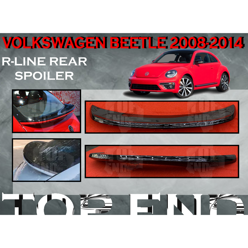 VOLKSWAGEN VW BEETLE MK3 08-14 R-LNE SPOILER CENTER SPOILER PAINTED ...