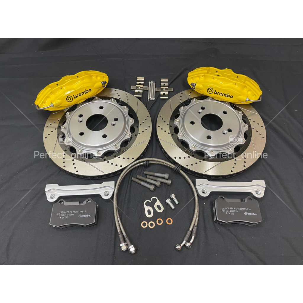 BREMBO F40 4 POT FRONT BRAKE KIT FOR HONDA/PERODUA/PROTON/TOYOTA/NISSAN ...