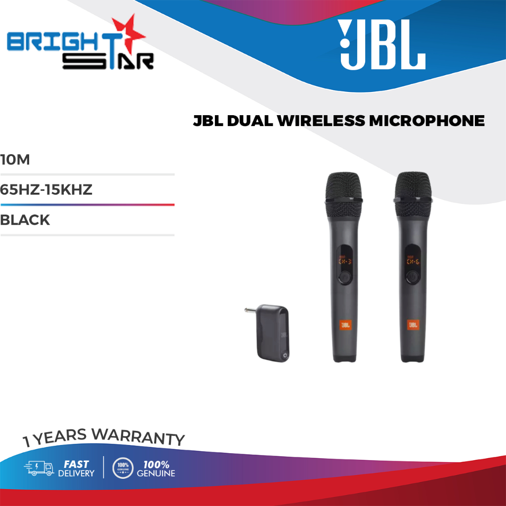 JBL DUAL WIRELESS MICROPHONE SET Shopee Malaysia
