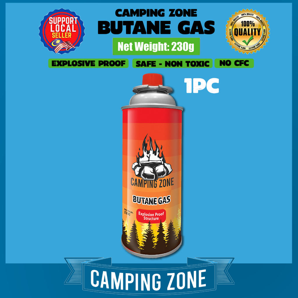 Camping Butane Gas Cartridge Gas Bottle Gas Tin Portable Buttane Gas Steamboat Gas 230g Shopee