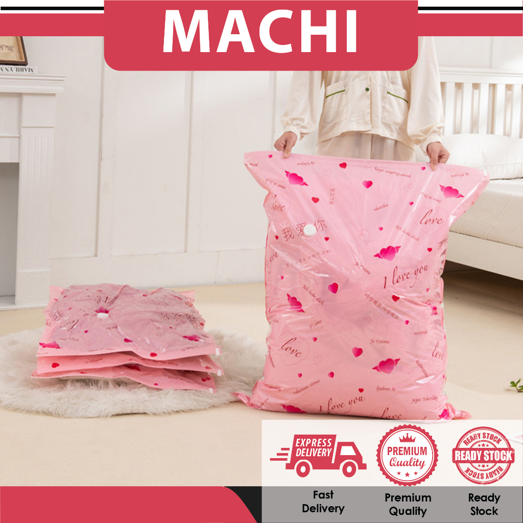 Vacuum Bag Clothes Storage Travel Space Saving bag Vacuum Plastic Bag