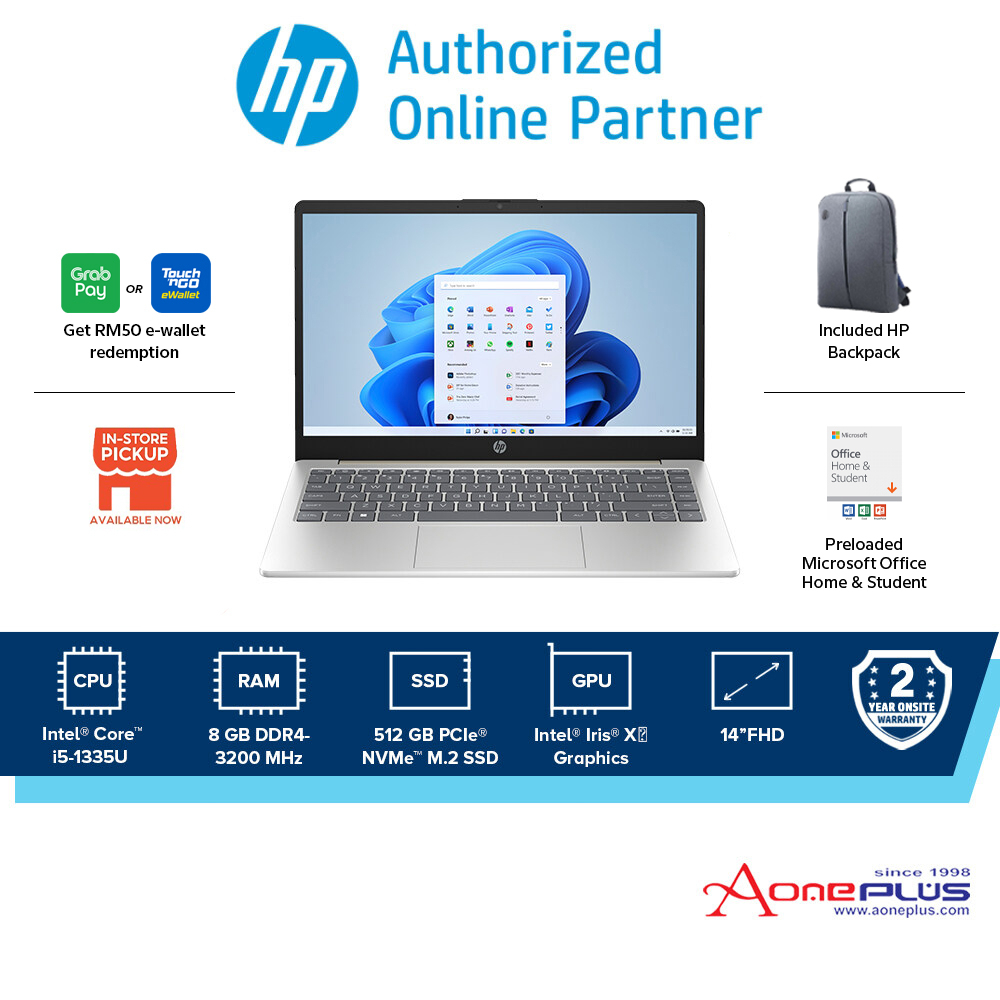HP 14ep0044TU (Gold) / 14ep0045TU (Silver) Laptop (14IN FHD/ Intel