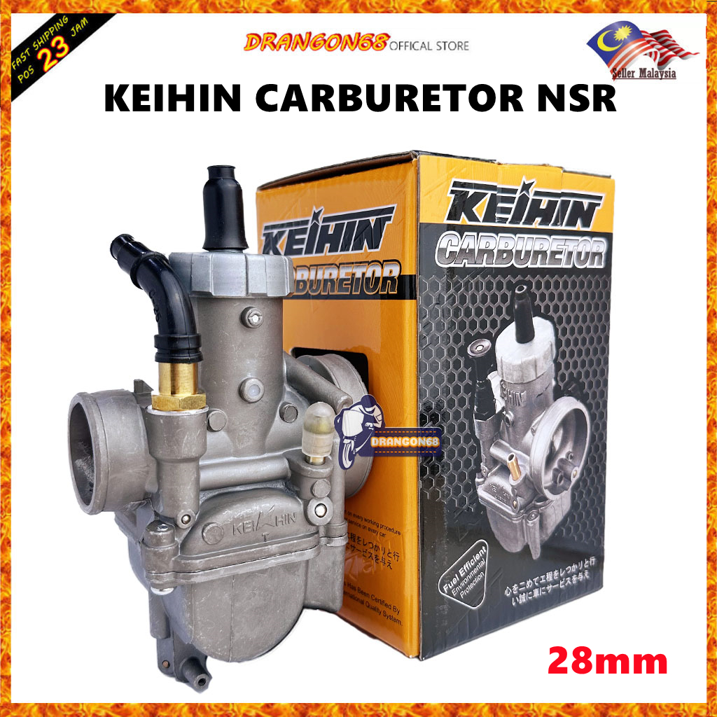 CARBURATOR NSR 28MM SET HOSE OIL MADE IN THAILAND CARBURETOR (SENANG