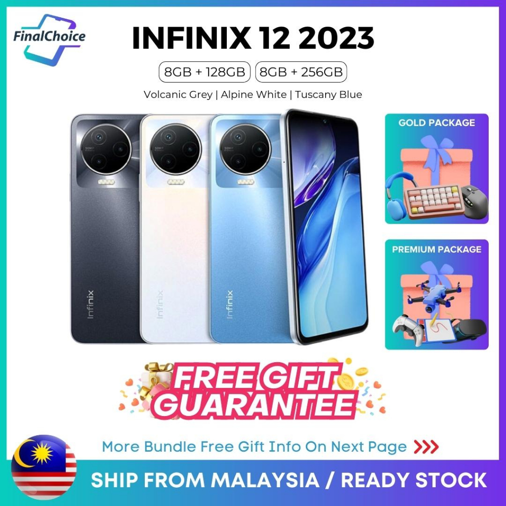 Infinix Note 12 2023 4G LTE/X676C (8GB+128GB) (8GB+256GB) Original ...