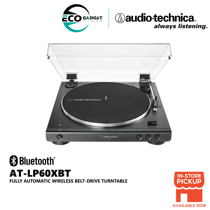 AudioTechnica ATLP60XBT Fully Automatic Wireless BeltDrive Turntable
