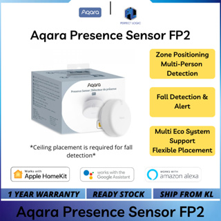 CN Version] Aqara Presence Sensor FP2 Zone Positioning Fall Detection and  Alerts Work With Apple HomeKit