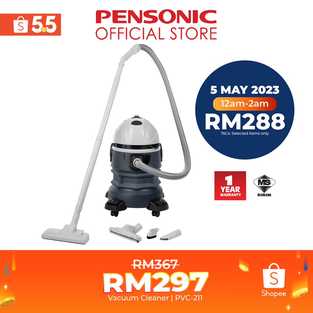 Pensonic Vacuum Cleaner PVC211 Shopee Malaysia