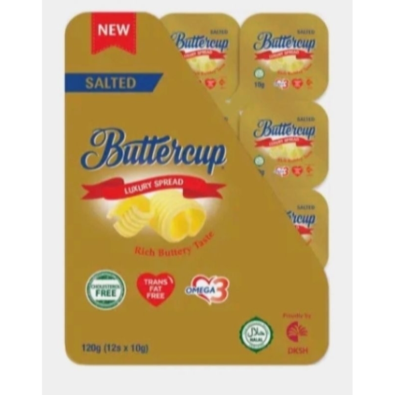 Butter SCS Portion Salted,Luxury。 gmelted or damaged during