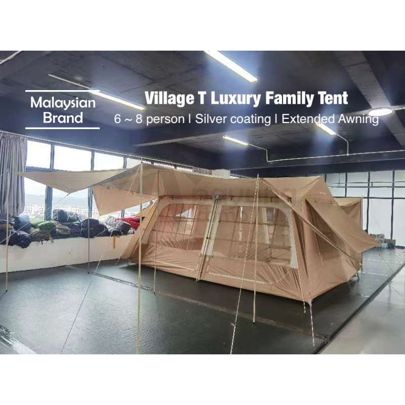 PAYUNG.CAMP Village T Xtra Large Luxury 8 to 10 person Family TRex