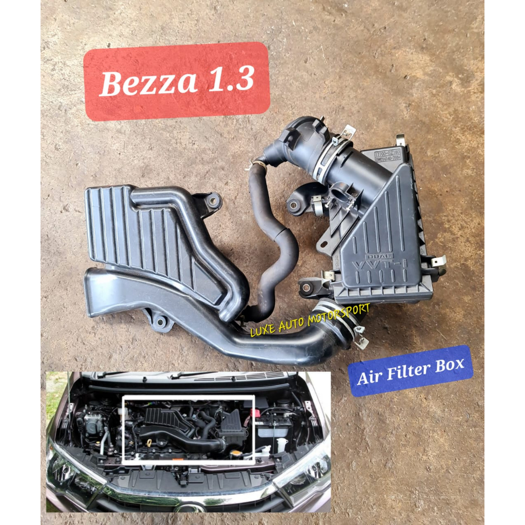 Original Used Bezza 1.3 Air Filter Box, Air Cleaner Filter / Air Filter