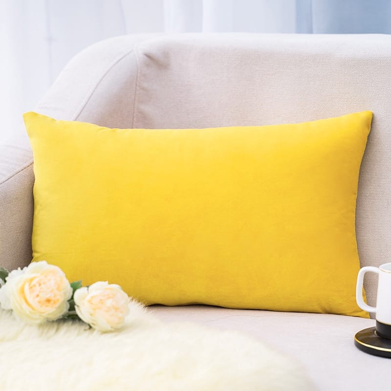 Ready Stock!!!♥Hot♥ MM99velvet sofa pillowcase sofa cushion cover