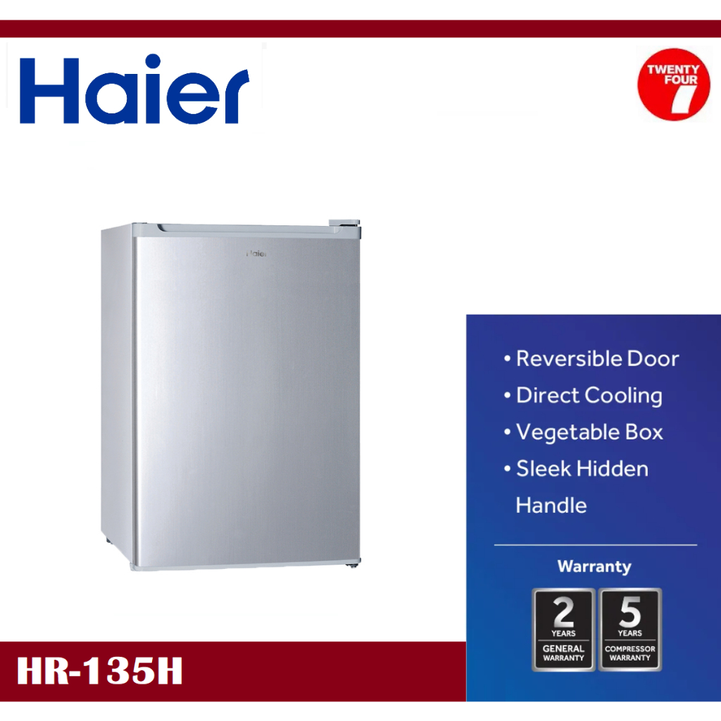 [ Delivered by Seller ] HAIER Gross 124L Single Door Minibar Direct