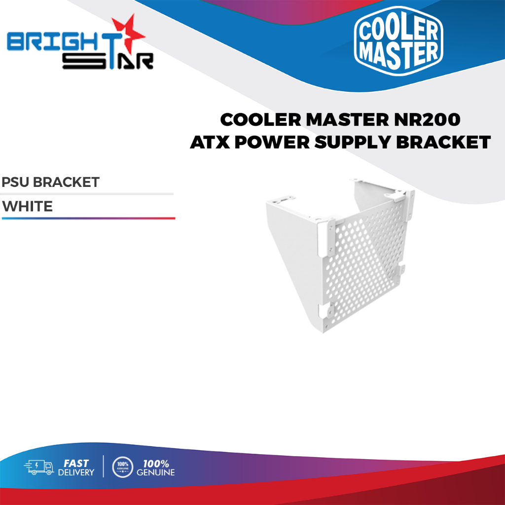 COOLER MASTER NR200 ATX MASTER ACCESSORY WHITE PSU BRACKET Shopee