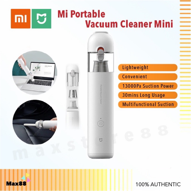 [Global] Xiaomi Mijia Portable Vacuum Cleaner Mini Wireless Handheld