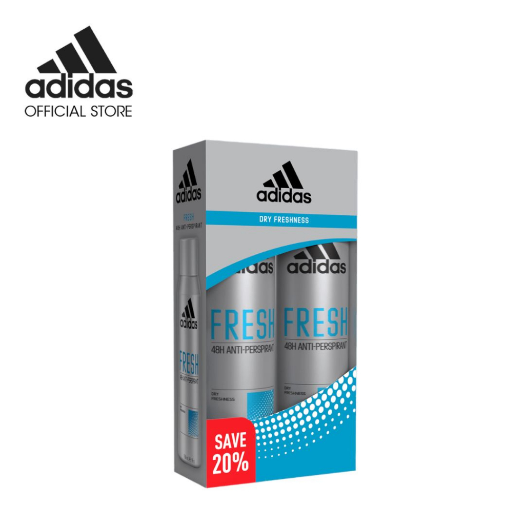 Adidas Deo Body Spray Fresh 150ML X2 Shopee Malaysia