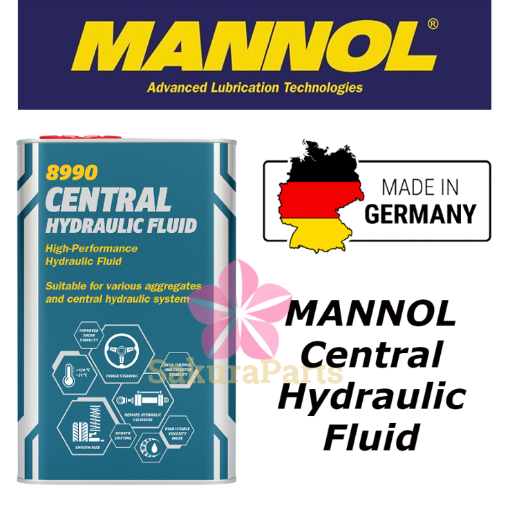 MANNOL 8990 Central Hydraulic Fluid 1Liter (MADE IN GERMANY) | Shopee ...