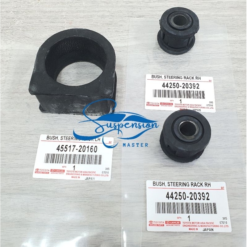 3 IN 1 SET STEERING RACK RUBBER/STEERING RACK BUSH TOYOTA IPSUM