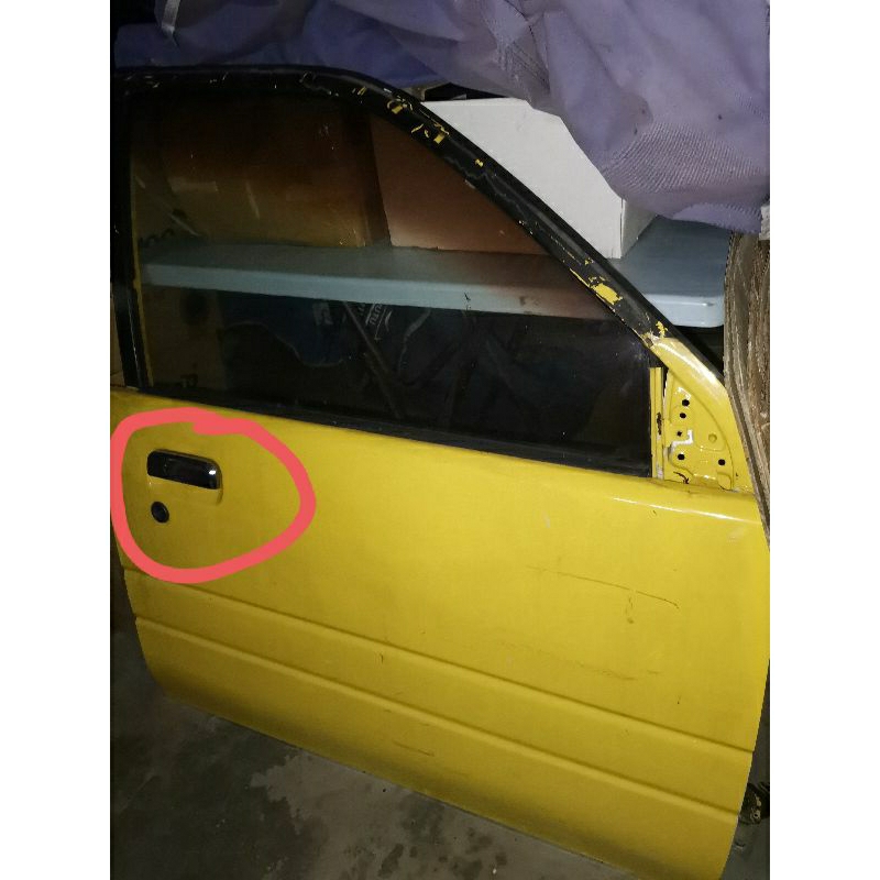 Door Handle Pembuka pintu kancil Original mira L5 chrome daihatsu side