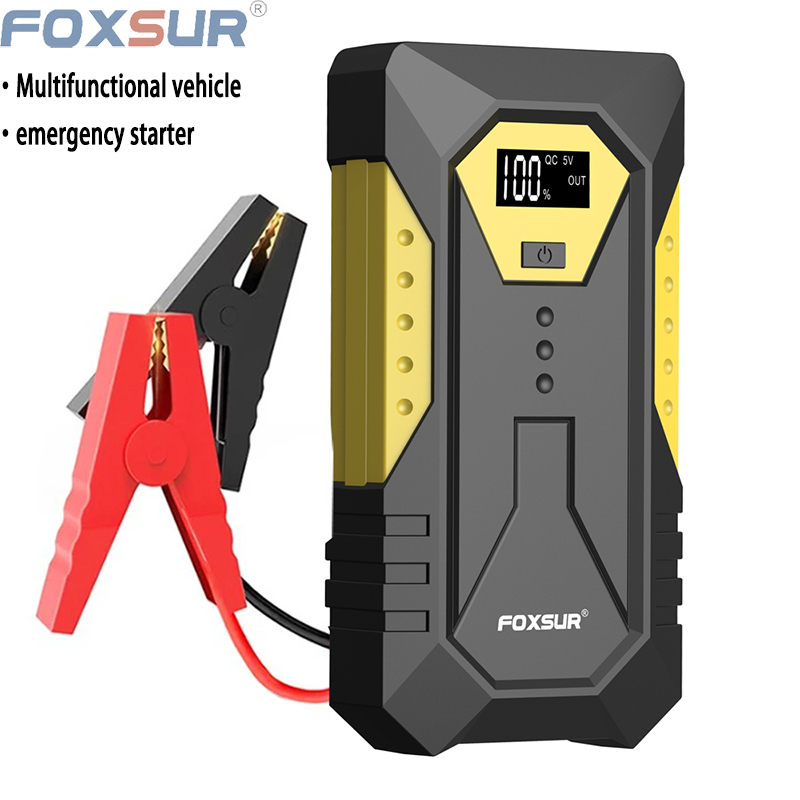 Foxsur Multi-Function Car Emergency Start Power Supply, Car and ...